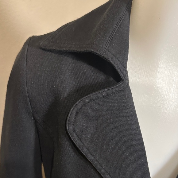 Forever 21 black Double-Breasted Peacoat size m - Picture 2 of 12